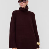 Purple Loftus Pure Cashmere High Neck Jumper - Joseph