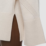 Pull col montant Loftus en pur cachemire 
