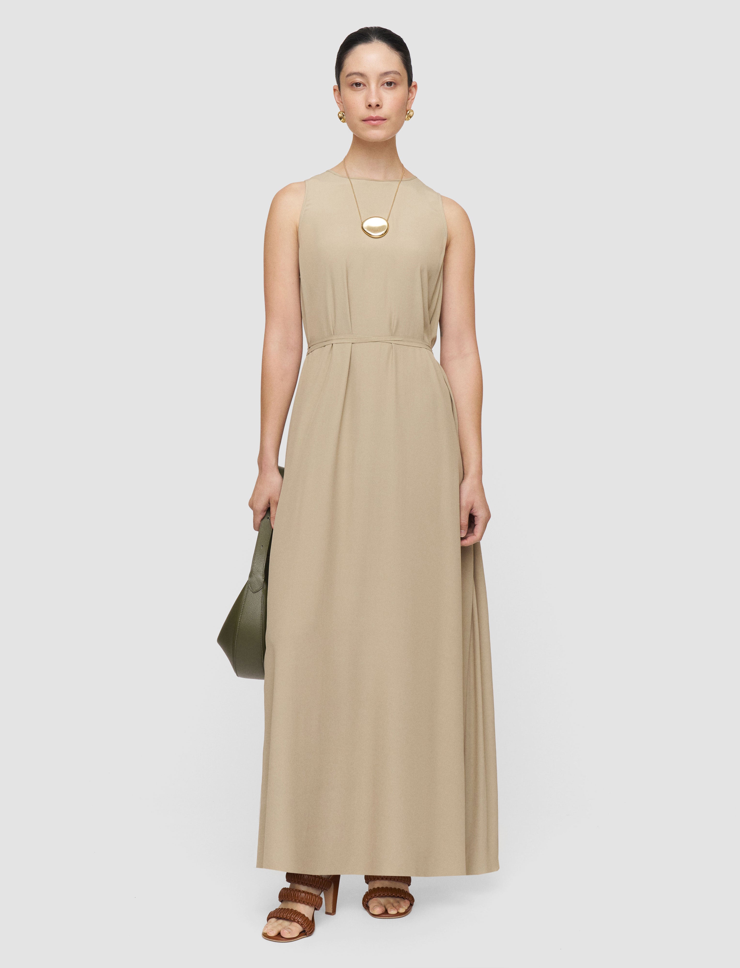 vert-robe-lottie-en-crepe-melange-de-soie-JOSEPH
