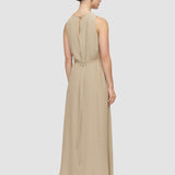 Green Lottie Silk Blend Crepe Dress - Joseph