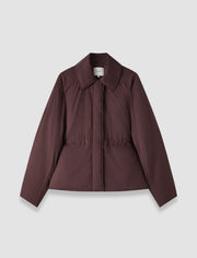 Purple Luca Padded Outerwear Jacket - Joseph