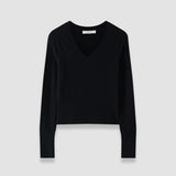 Lucille Light Pure Cashmere V Neck Jumper