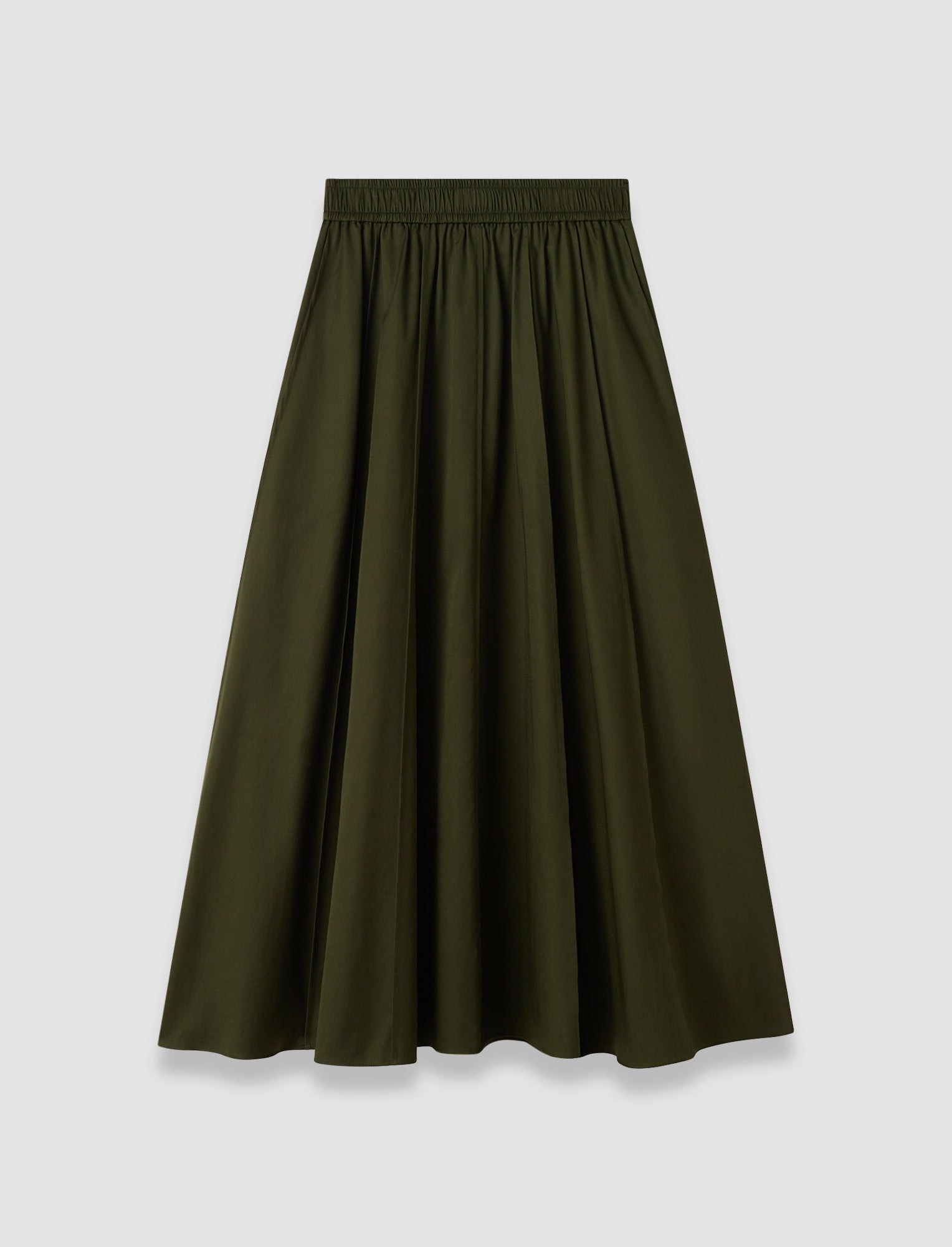 vert-jupe-manar-en-satin-de-coton-JOSEPH