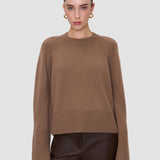 Brown Maple Pure Cashmere Jumper - Joseph