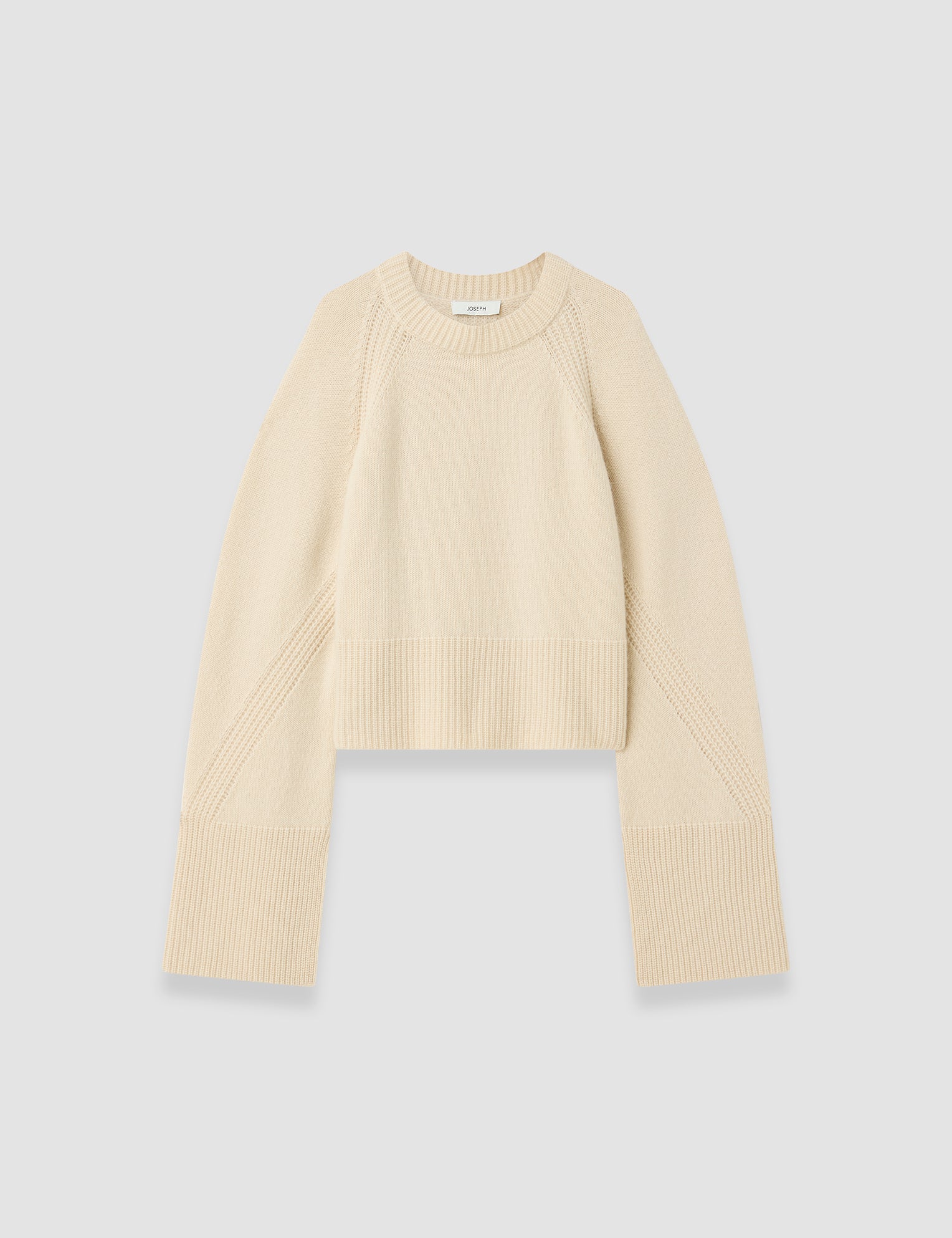 White Maple Pure Cashmere Jumper - Joseph