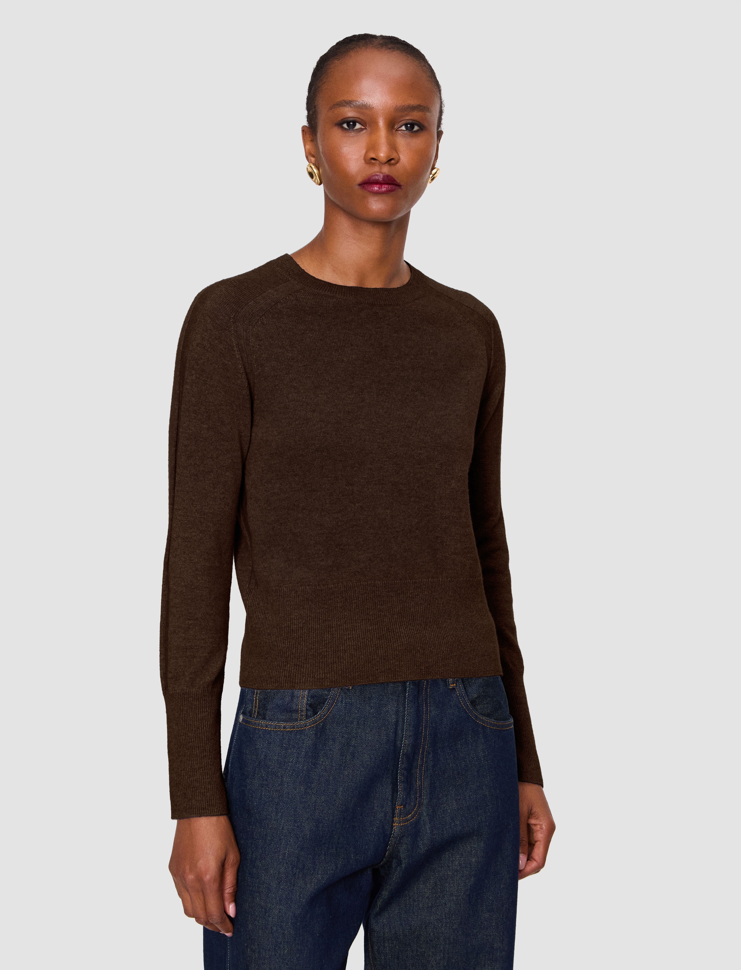 brown-melby-light-pure-cashmere-jumper-JOSEPH