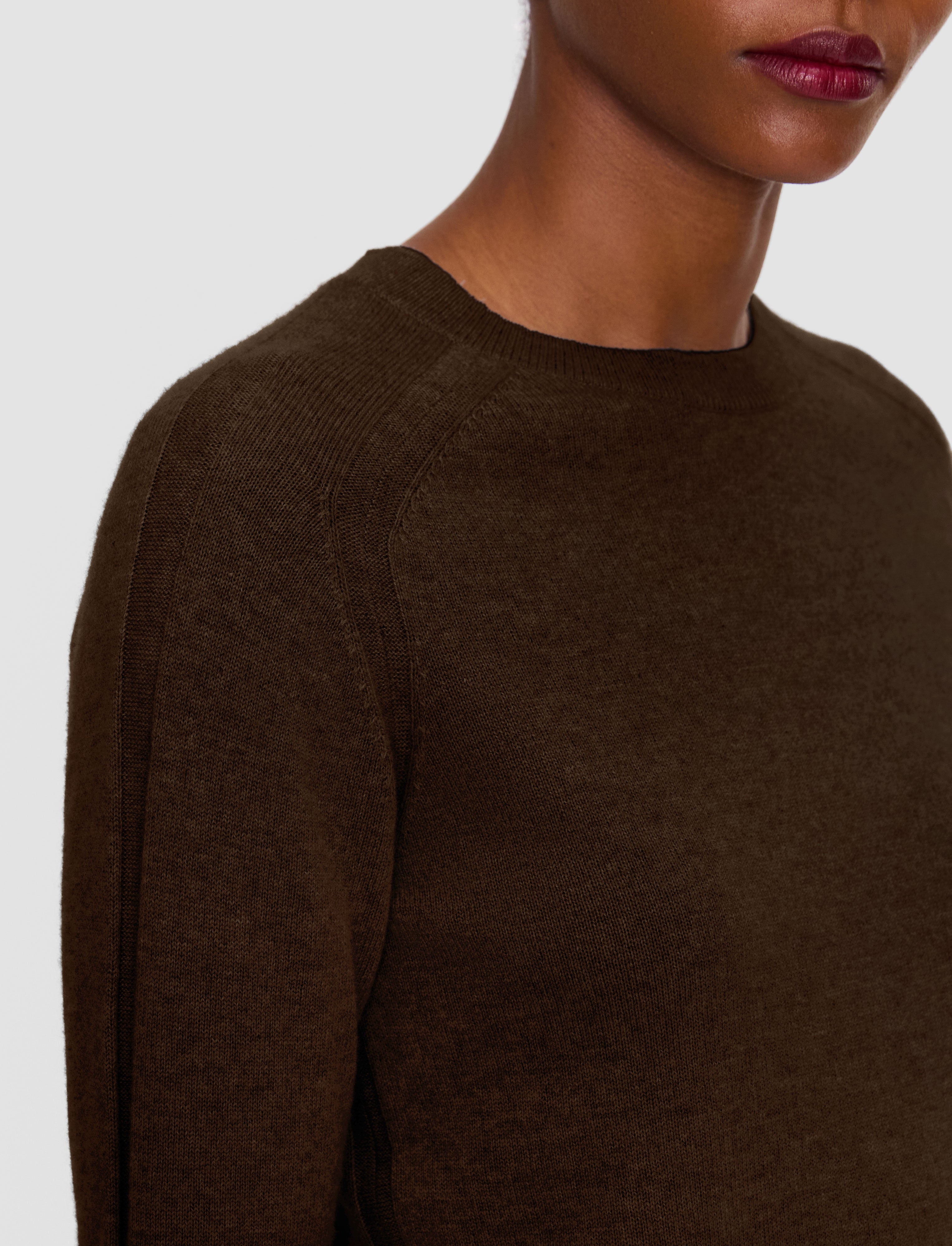 brown-melby-light-pure-cashmere-jumper-JOSEPH