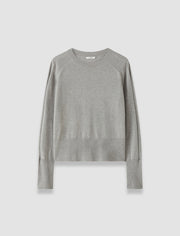 Grey Melby Light Pure Cashmere Jumper - Joseph