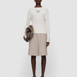 White Melby Light Pure Cashmere Jumper - Joseph