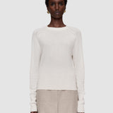 White Melby Light Pure Cashmere Jumper - Joseph