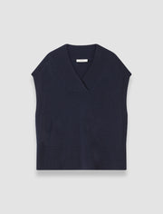 Blue Mena Pure Cashmere Vest - Joseph