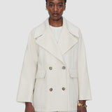 White Menas Light Double Face Wool Jacket - Joseph