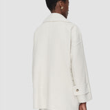 White Menas Light Double Face Wool Jacket - Joseph