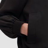 Mira Satin Twill Bomber Jacket