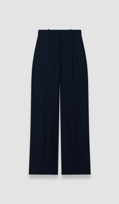 Blue Mitae Textured Wool Trousers - Joseph