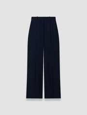 Blue Mitae Textured Wool Trousers - Joseph