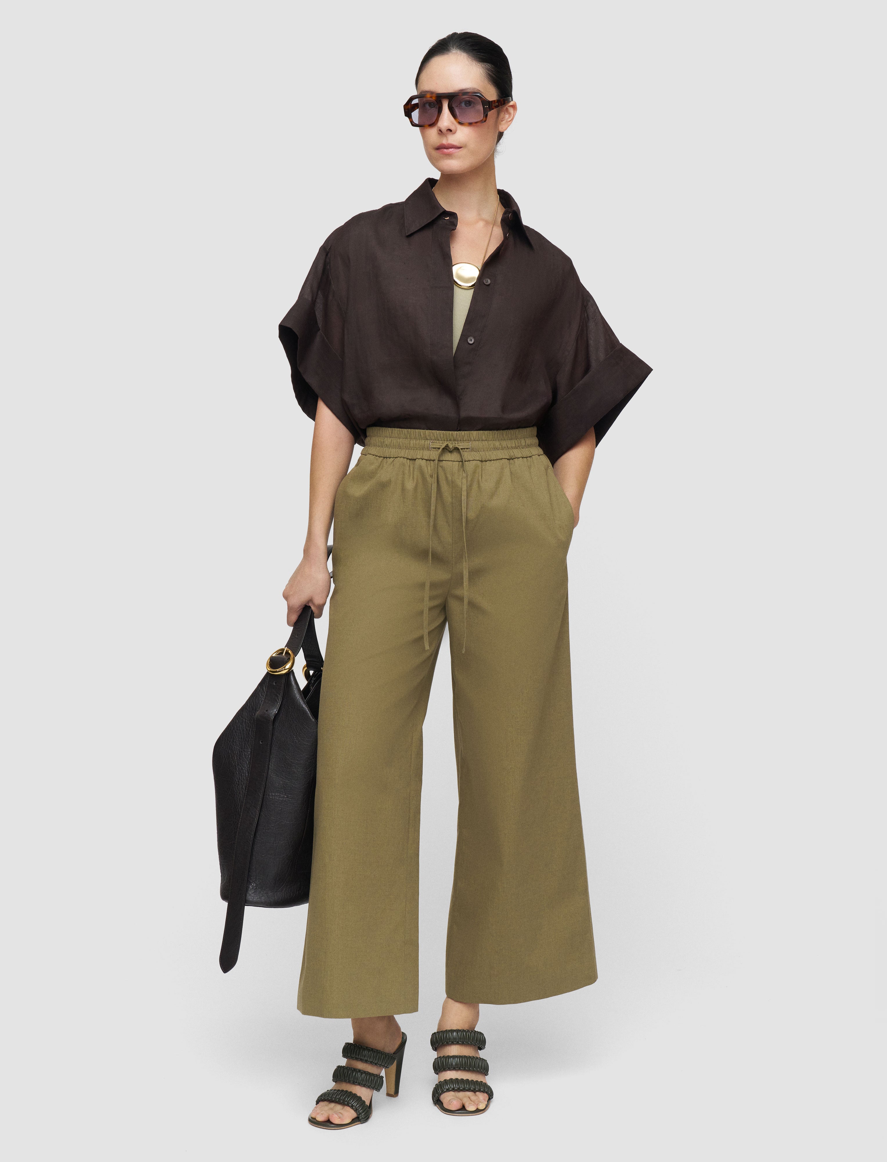 green-thurla-light-cotton-trousers-JOSEPH