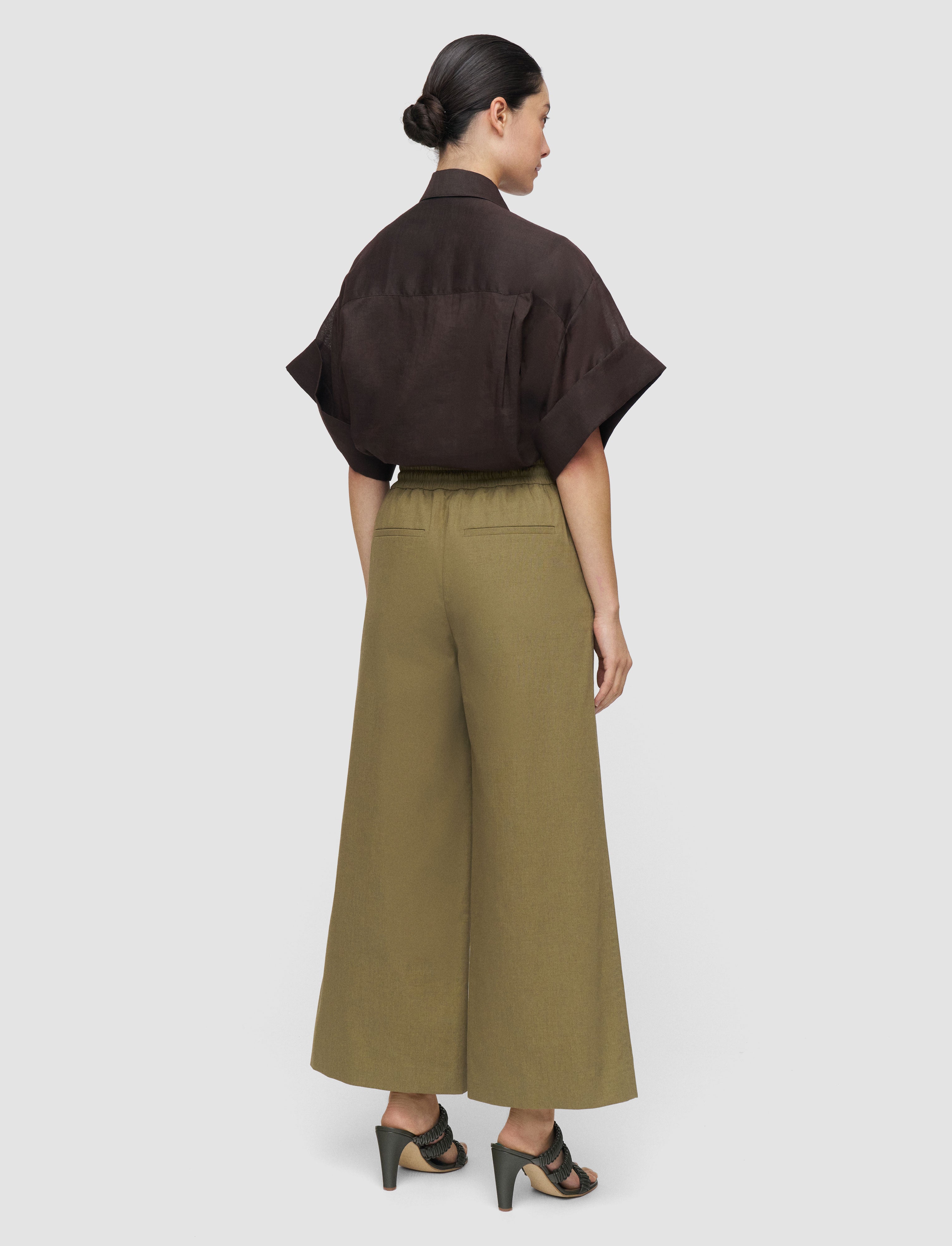 green-thurla-light-cotton-trousers-JOSEPH