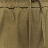 Green Moni Light Cotton Trousers - Joseph