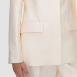 Beige Myra Cotton Silk Blend Jacket - Joseph