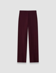 Purple Nancy Compact Milano Trousers - Joseph