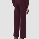 Purple Nancy Compact Milano Trousers - Joseph