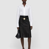 White Nellie Poplin Cotton Shirt - Joseph
