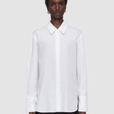 White Nellie Poplin Cotton Shirt - Joseph