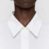 White Nellie Poplin Cotton Shirt - Joseph