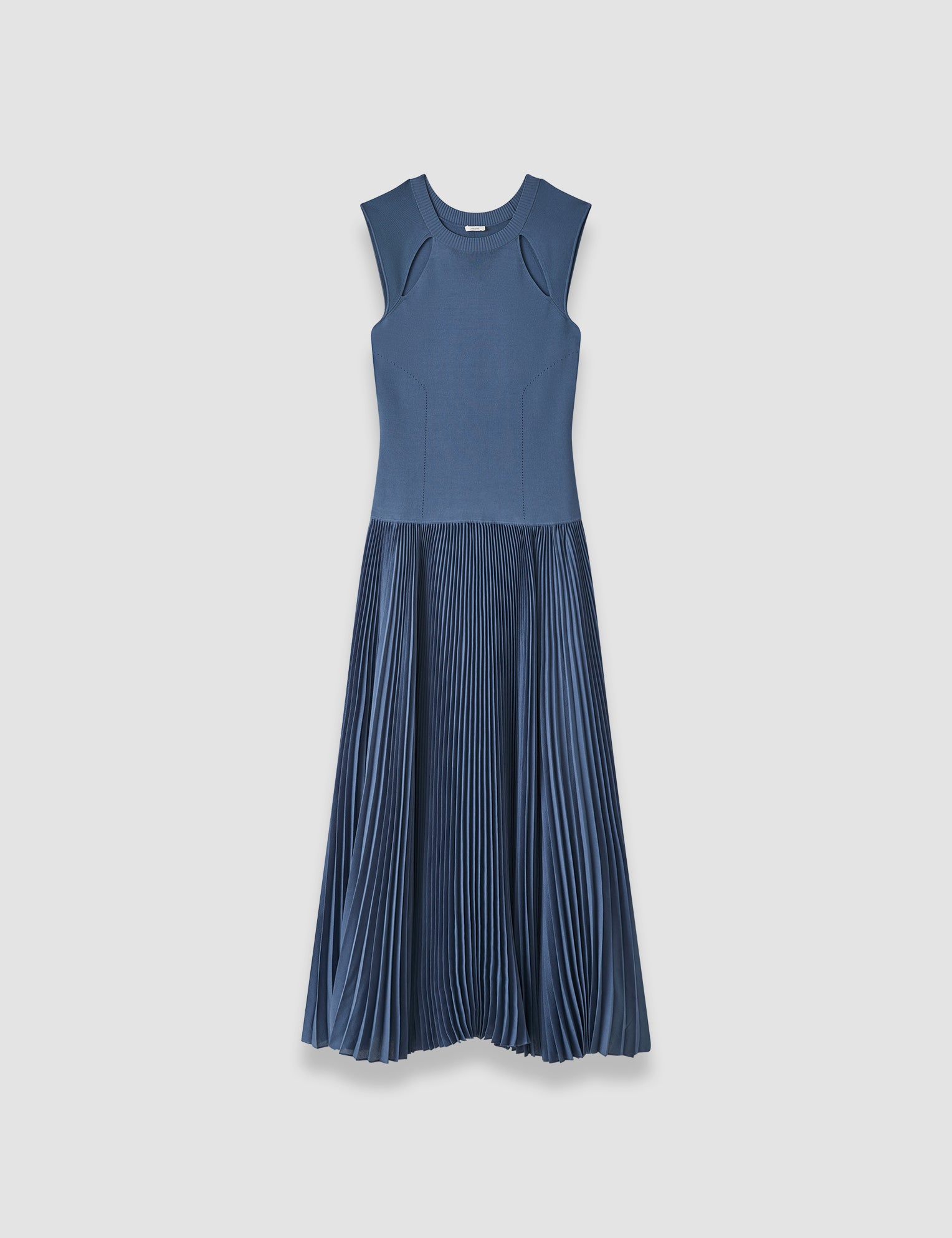 Blue Nereus Light Viscose Knit Dress - Joseph