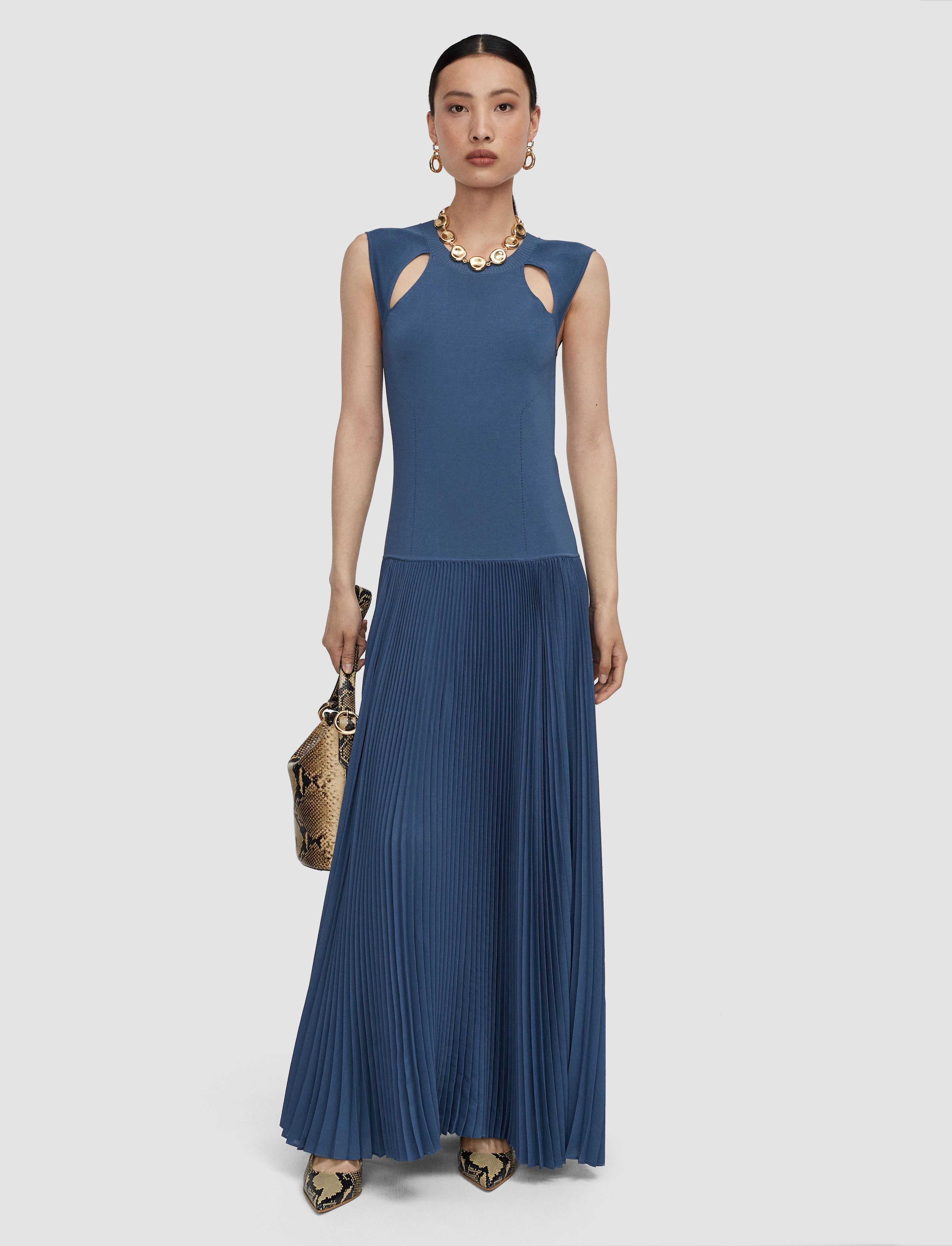 blue-nereus-light-viscose-knit-dress-JOSEPH