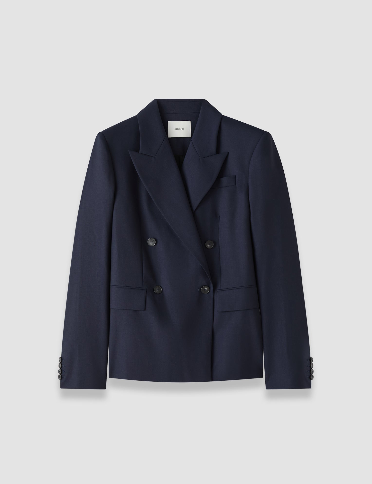 Blue Jaden Wool Tailoring Stretch Jacket - Joseph