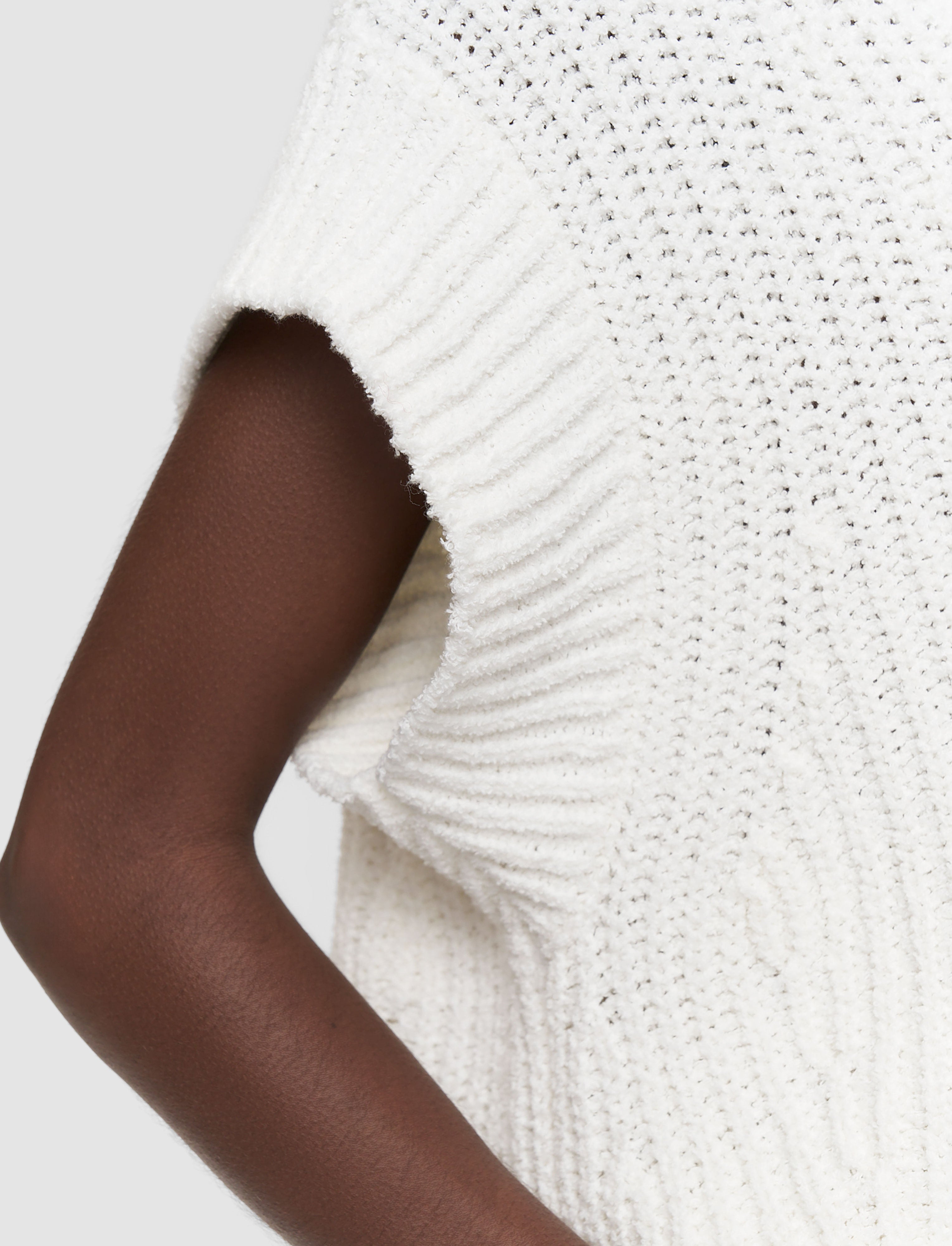 blanc-top-nylas-en-maille-eponge-de-coton-JOSEPH