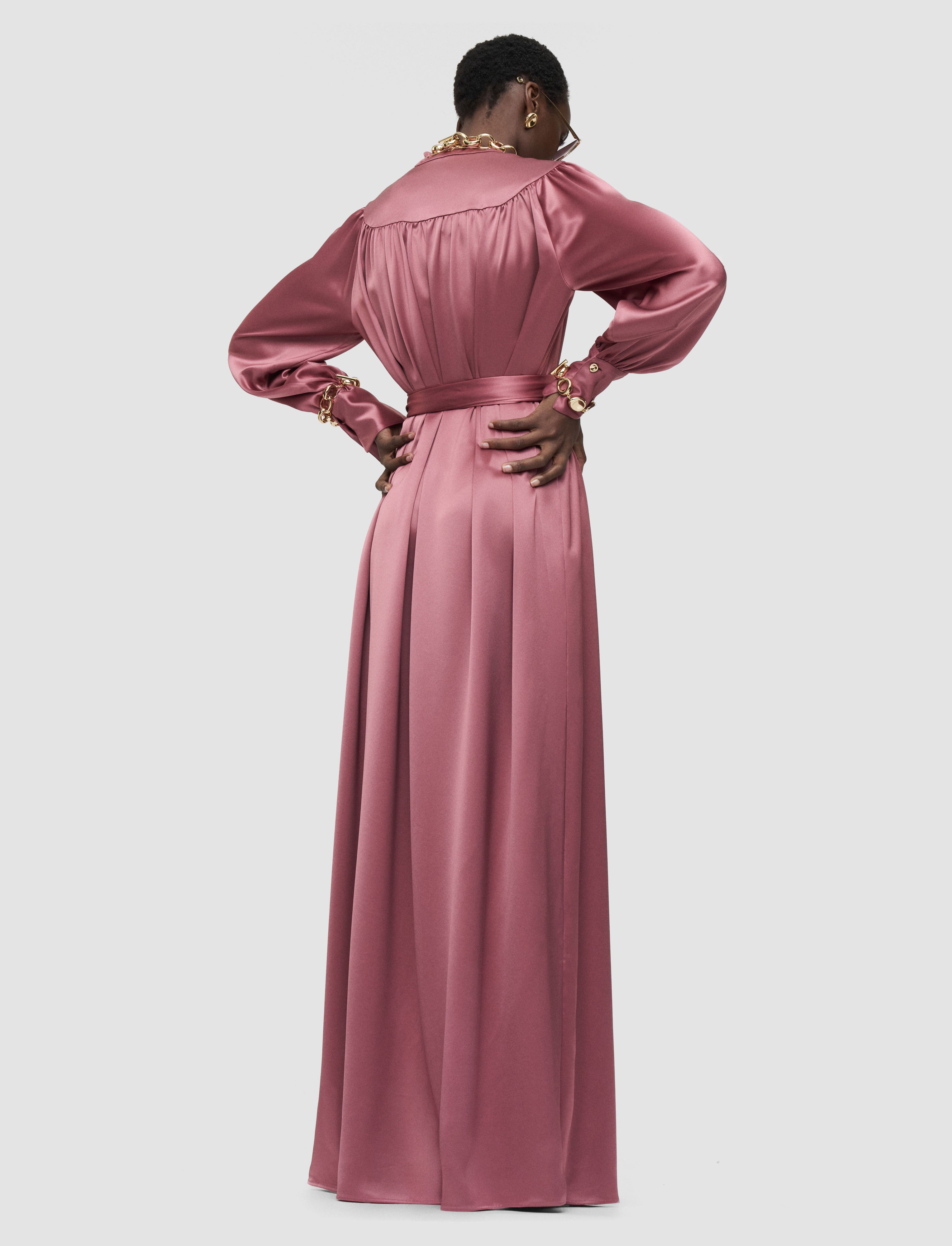 rose-robe-ophira-en-double-satin-JOSEPH