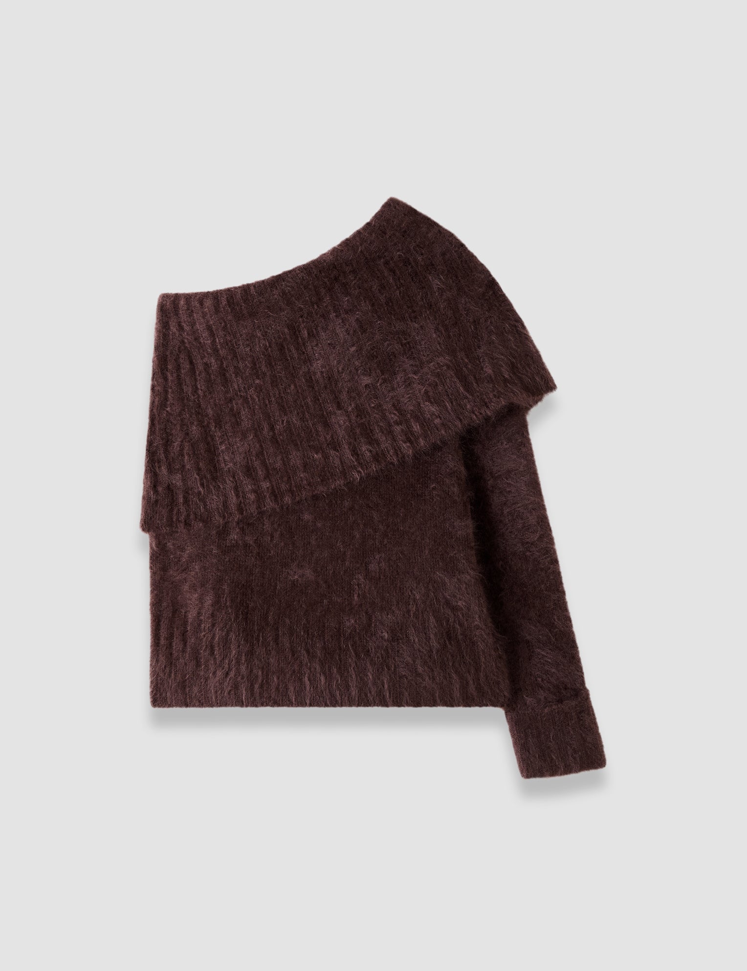 Brown Parwich Super Brushed Cashmere Jumper - Joseph