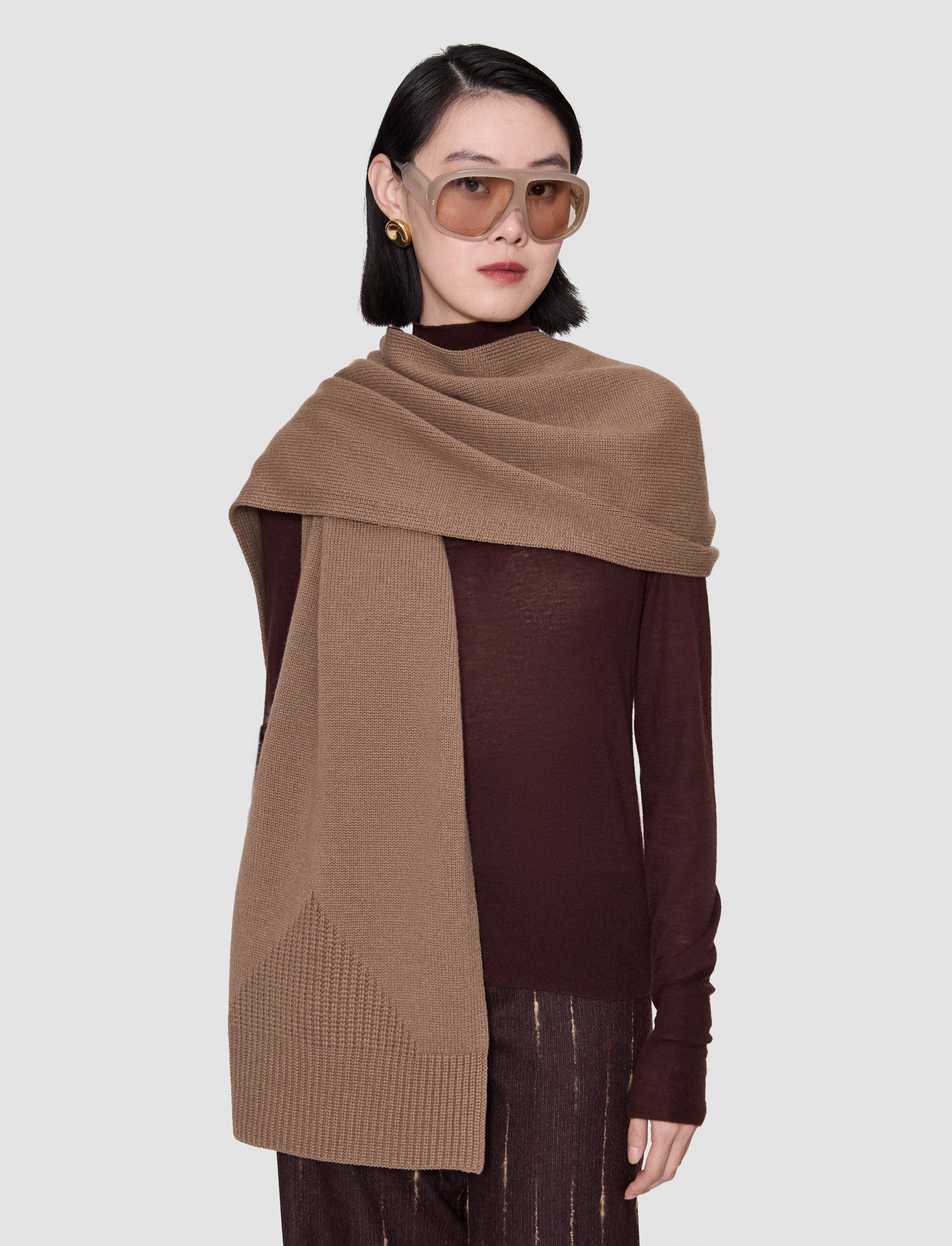brown-pasilla-pure-cashmere-scarf-JOSEPH