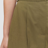 Green Paver Light Cotton Trousers - Joseph