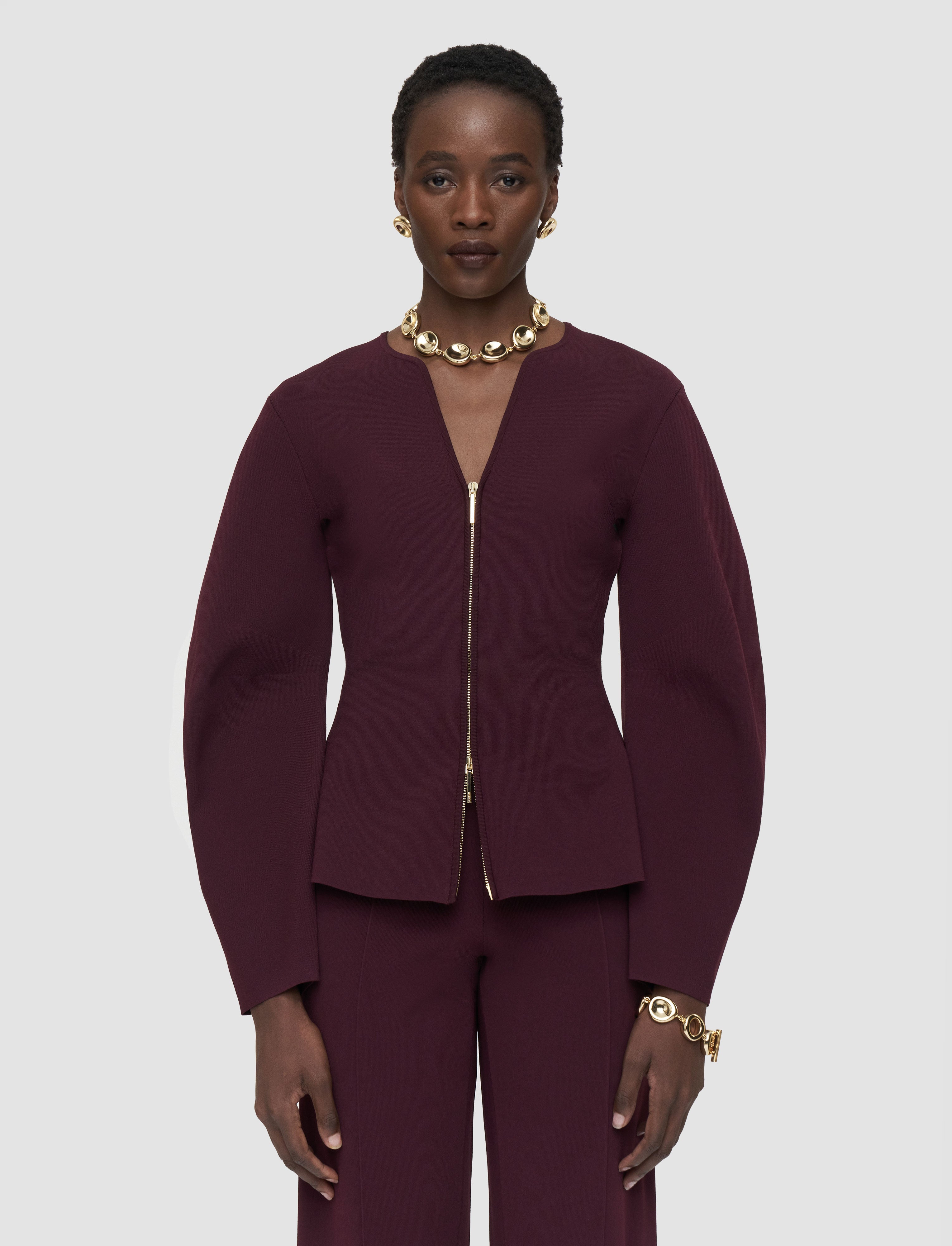 violet-veste-en-maille-peggy-compact-milano-JOSEPH