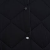 Black Penny Quilted Coat - Joseph