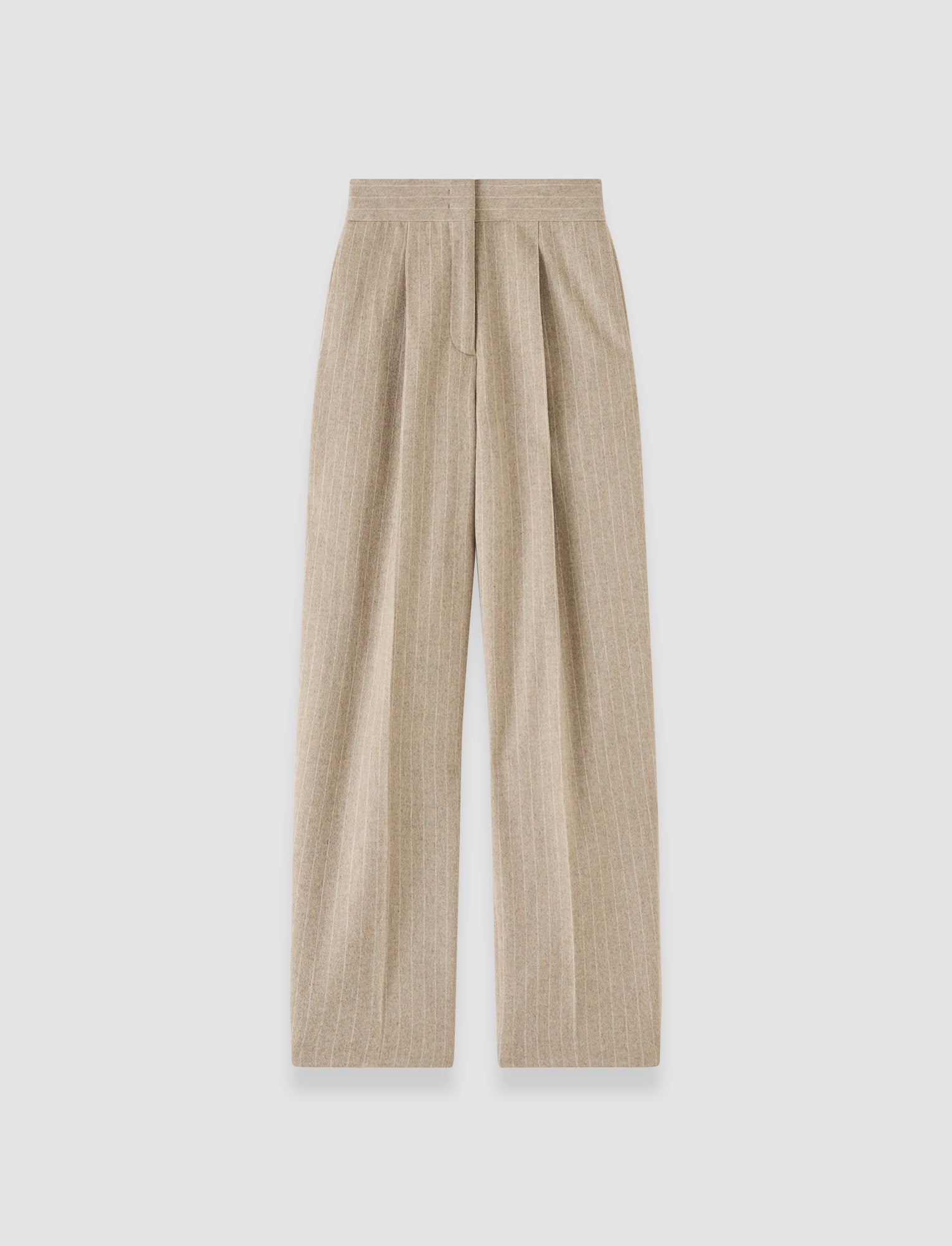 beige-pierre-wool-cashmere-トラウザーズ-JOSEPH