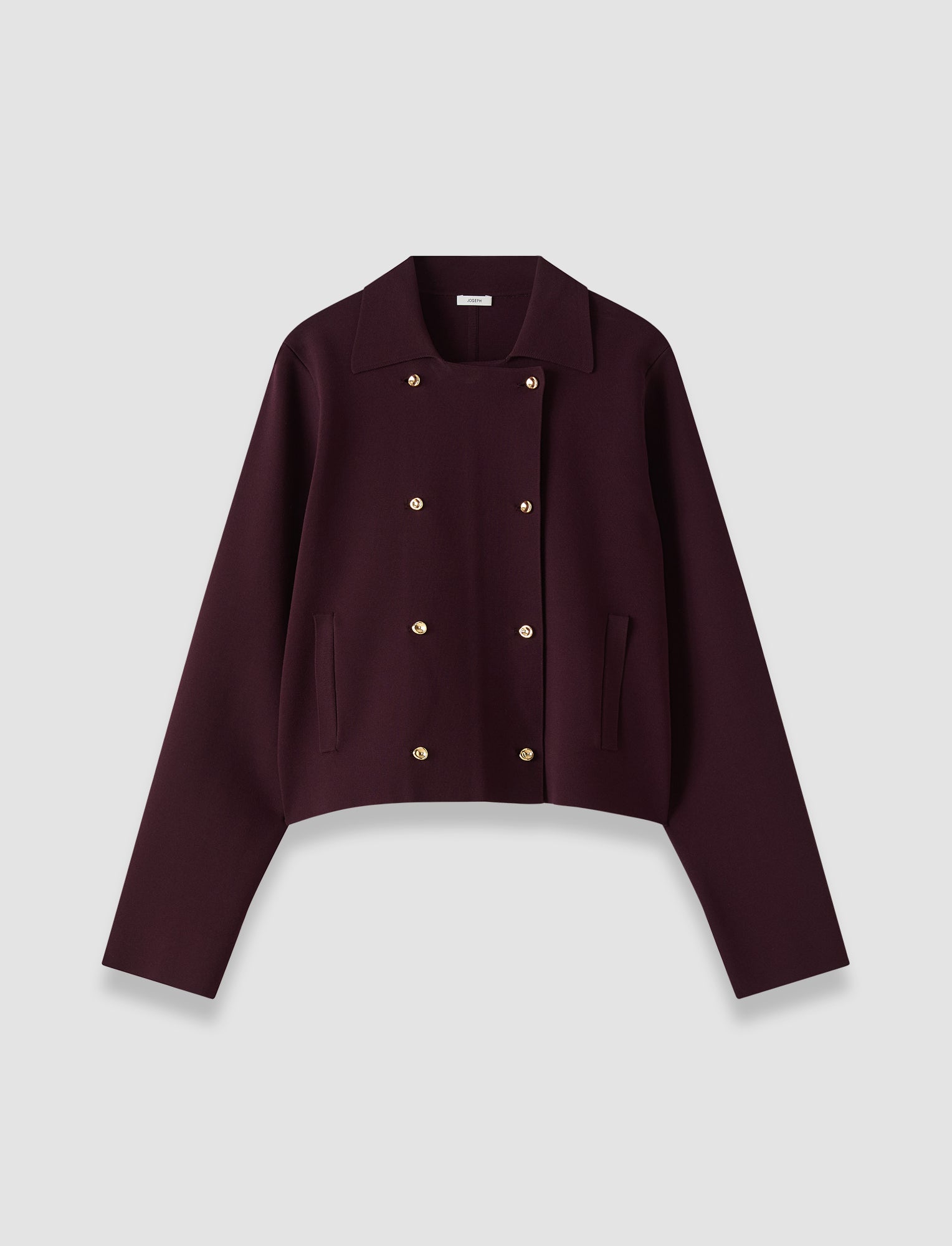 violet-veste-pilar-en-maille-compact-milano-JOSEPH
