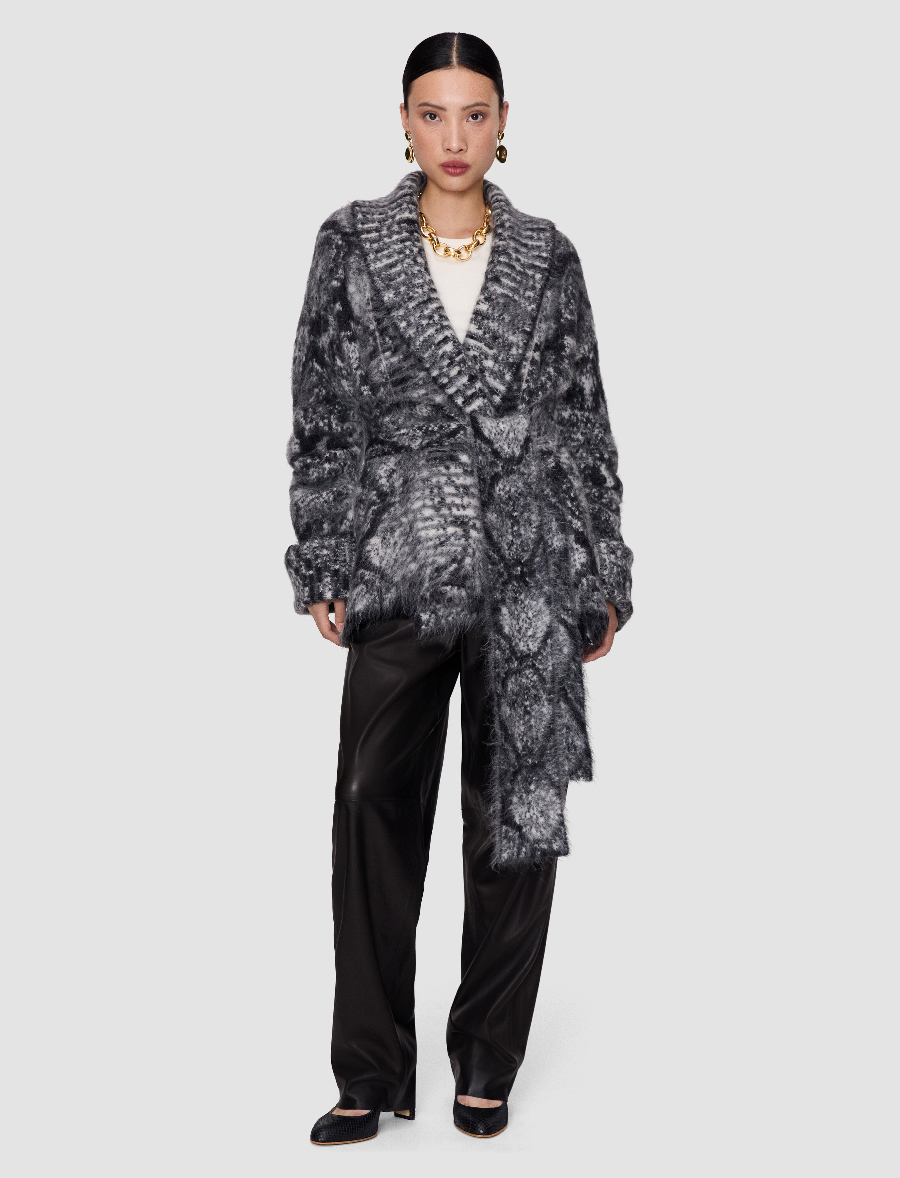 black-pilsley-fluffy-snake-cardigan-JOSEPH