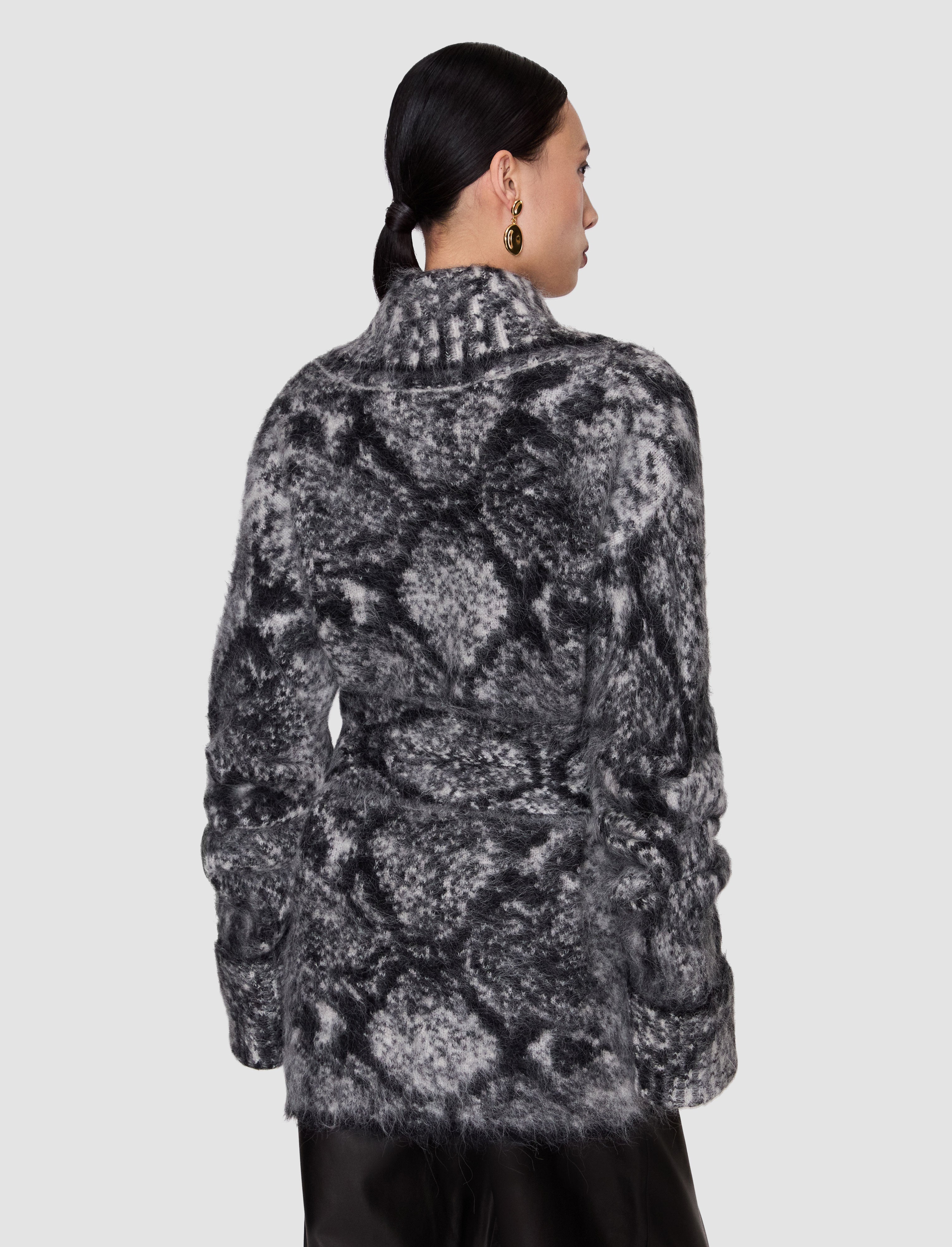 black-pilsley-fluffy-snake-cardigan-JOSEPH