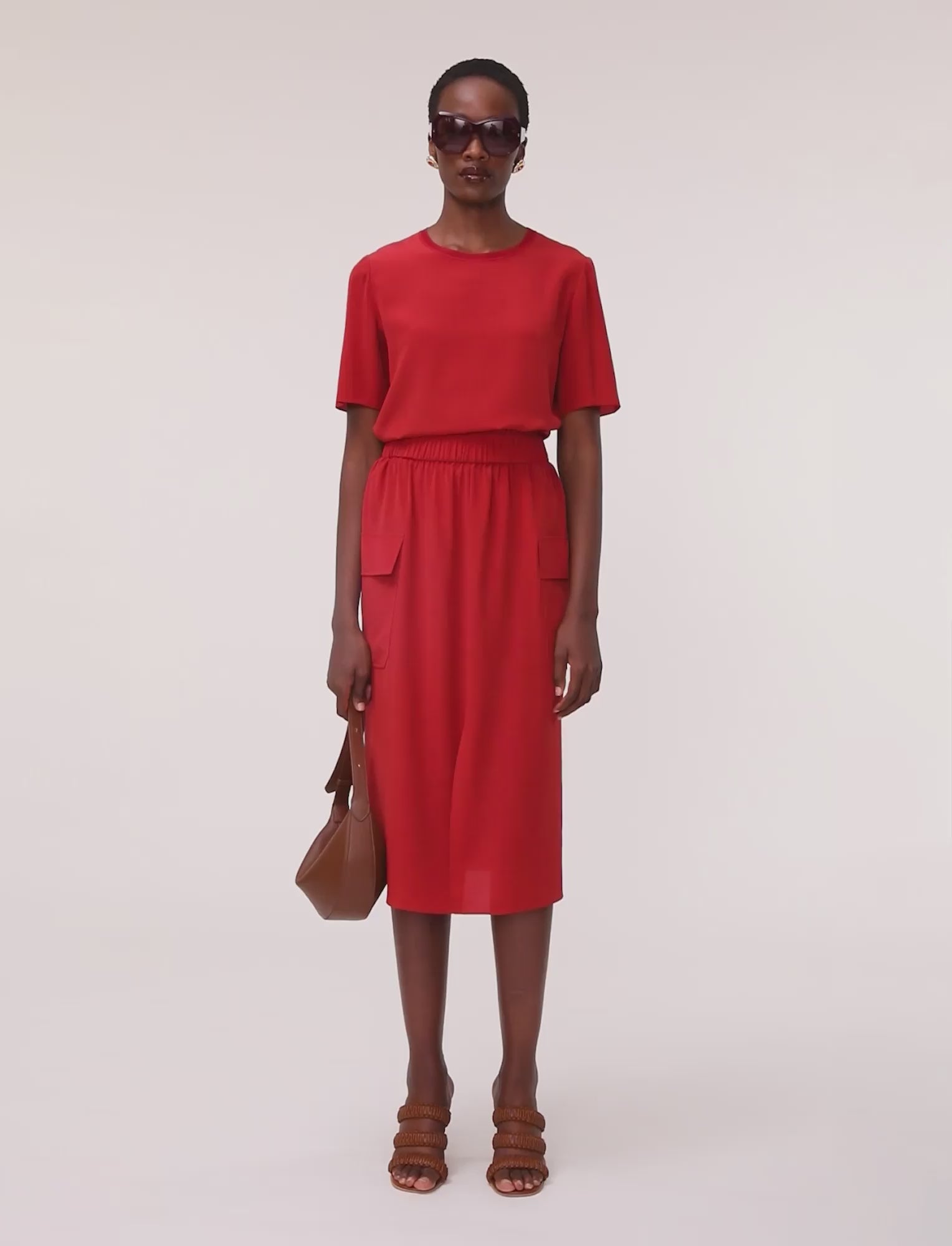 red-rubin-crepe-de-soie-silk-blouse-JOSEPH