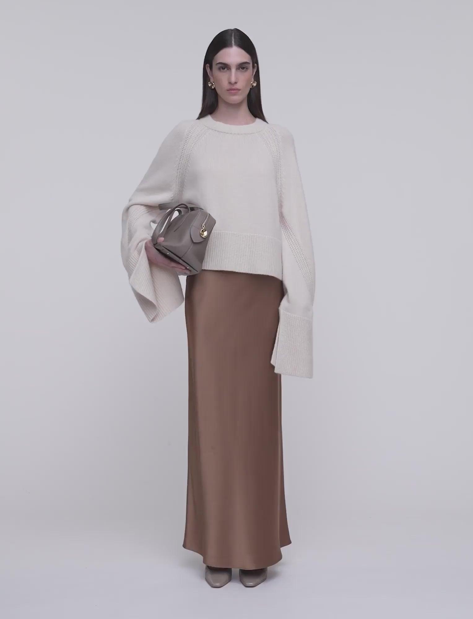 brown-isaak-long-silk-satin-skirt-JOSEPH