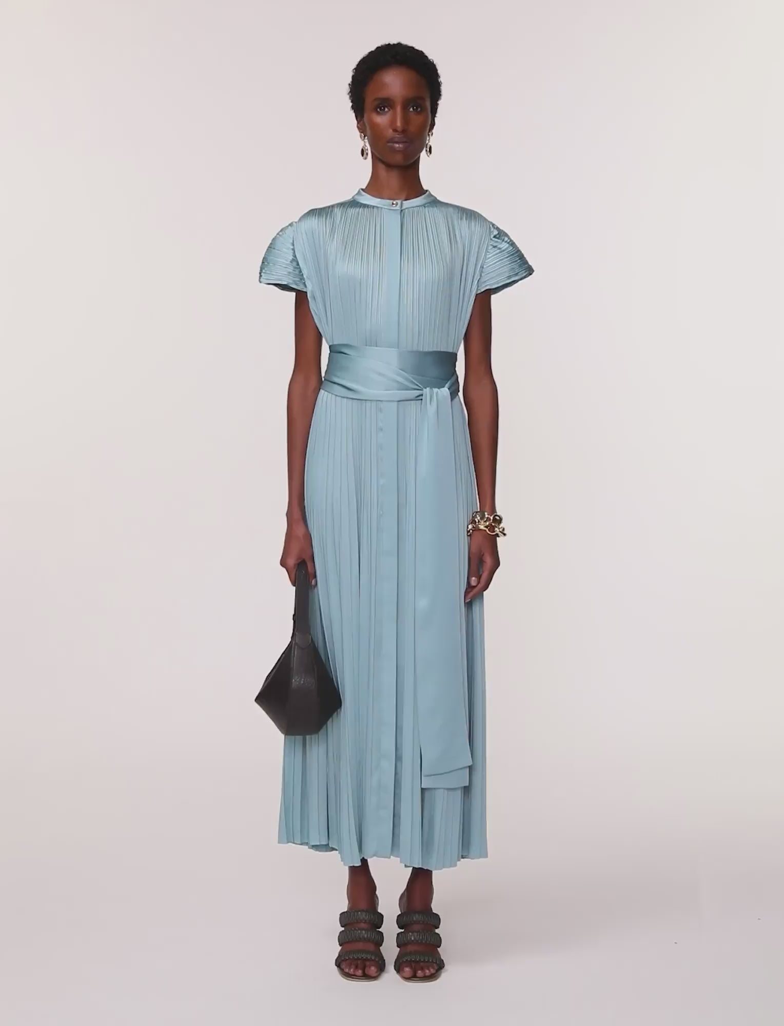 blue-phare-pleated-satin-dress-JOSEPH