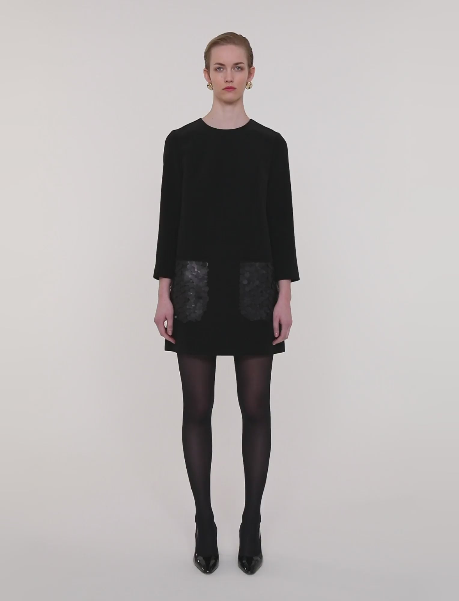 black-bixio-satin-twill-dress-JOSEPH