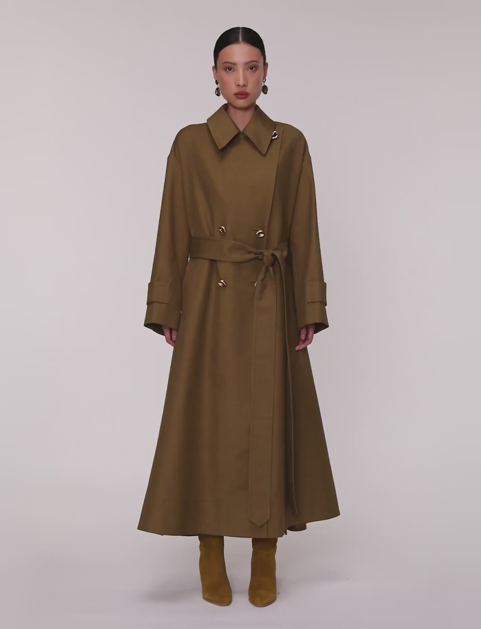 brown-ashford-cotton-twill-coat-JOSEPH