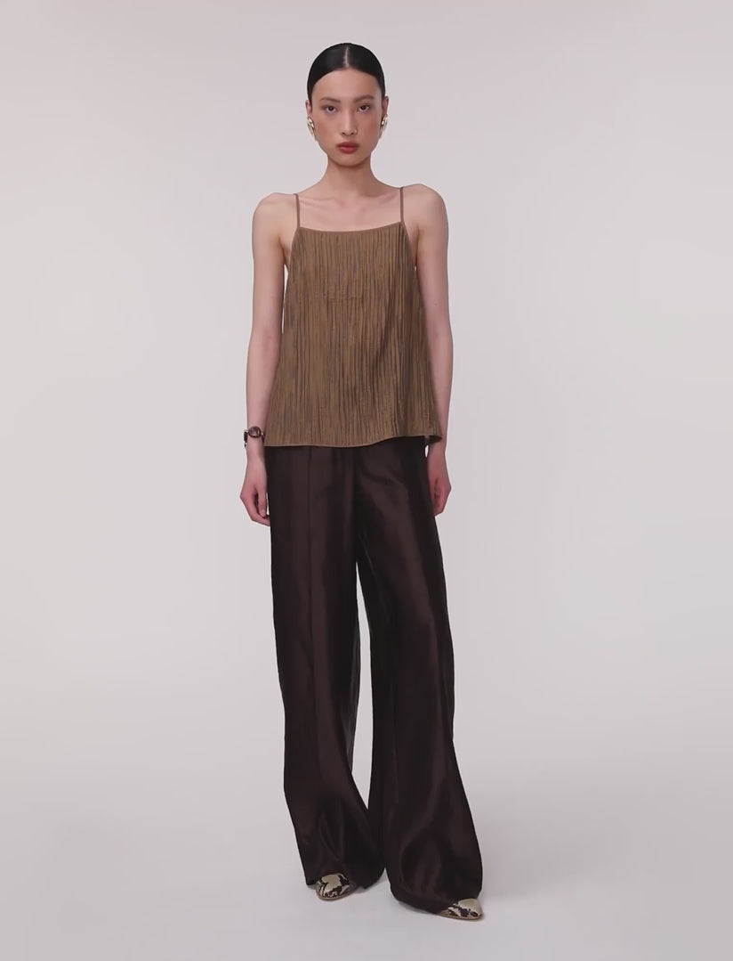 brown-titana-fluid-crinkle-camisole-JOSEPH