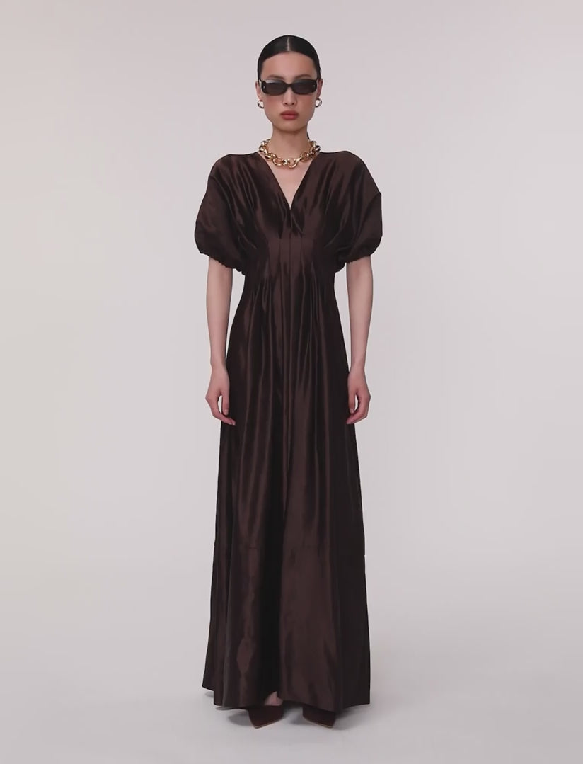 marron-robe-nova-en-melange-soie-et-lin-JOSEPH